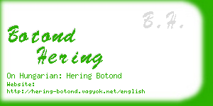 botond hering business card